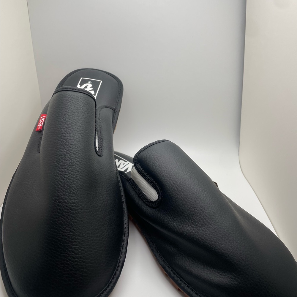 Vans Classic Black Slip-On Mules